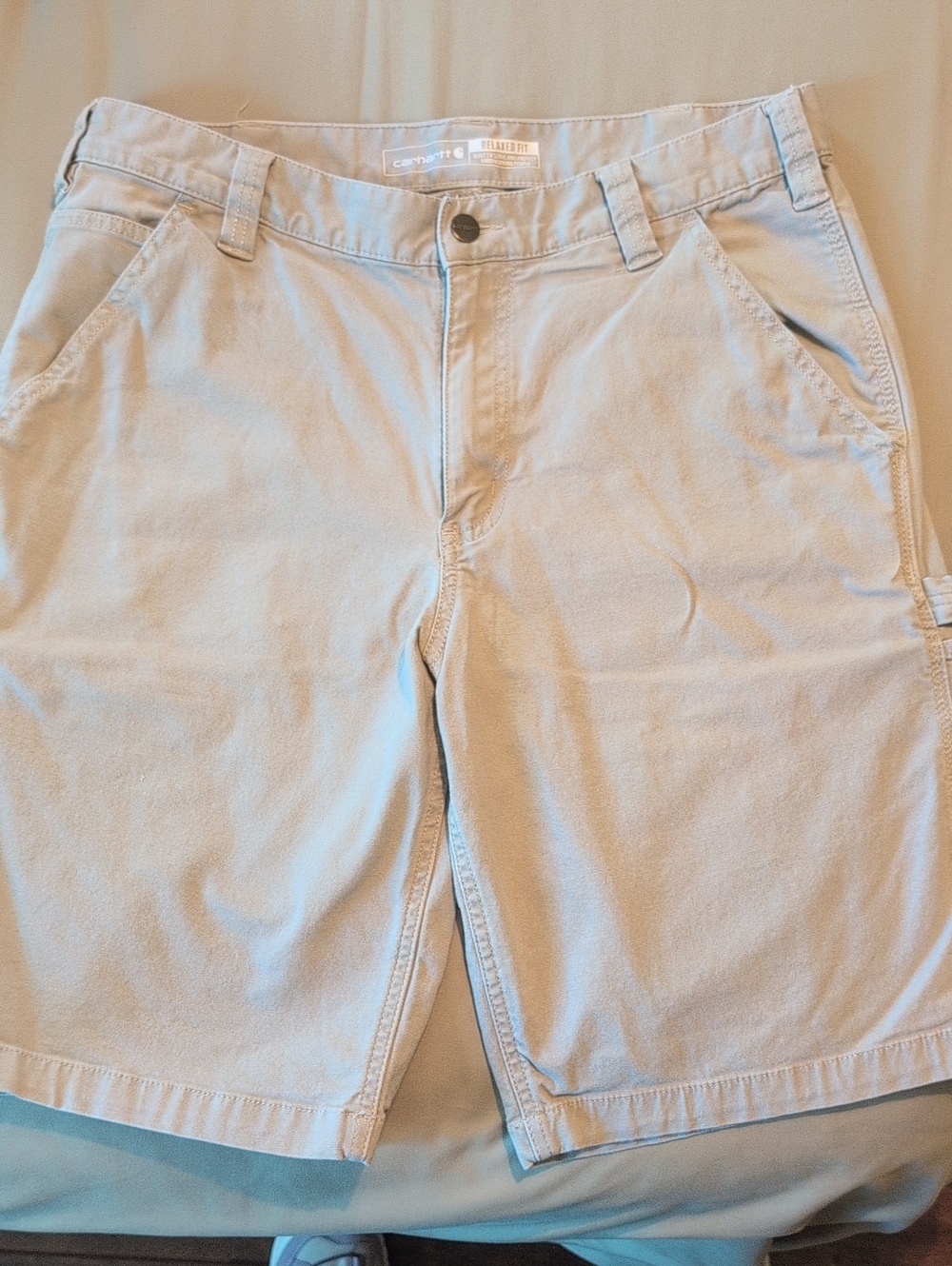 Carhartt Men's Light Tan Cargo Shorts